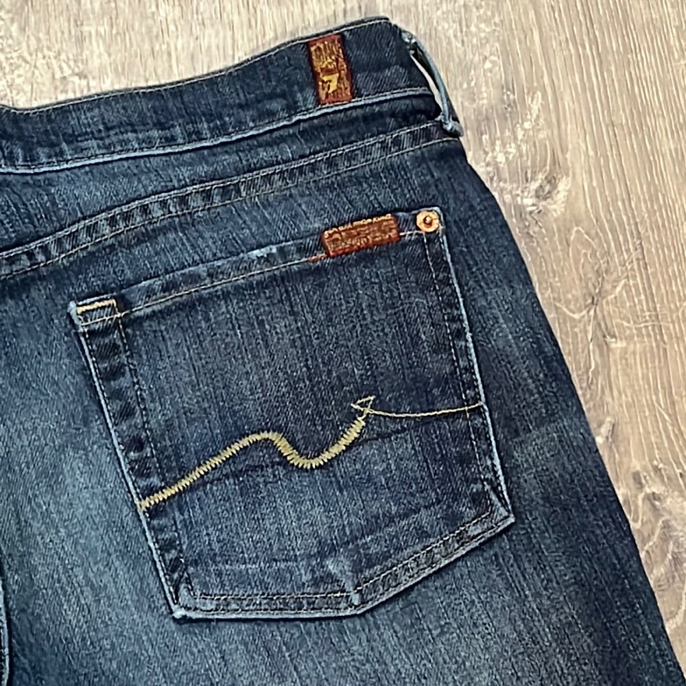 Y2K Vintage 7 Seven For All Mankind Jeans Flip Flop Petite Bootcut